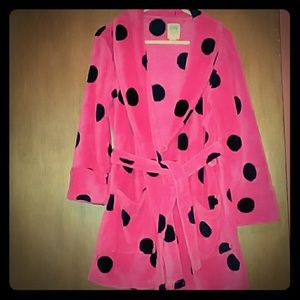 Pink Victorias Secret bath robe. Used couple times